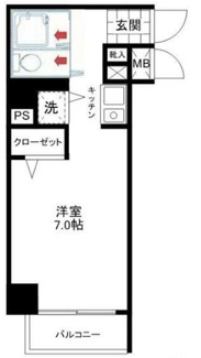 【間取り】 | ヒルズ駒場東大前 | 間取りです。