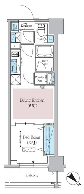 アーバネックス日本橋横山町の間取り