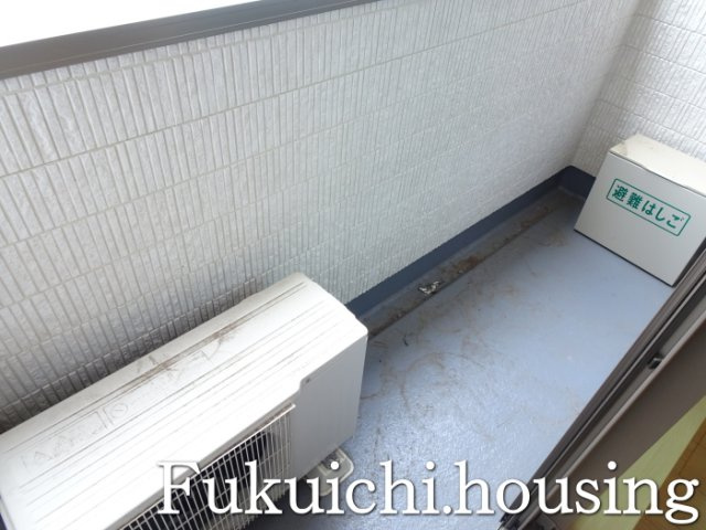 ヒルズⅡのバルコニー