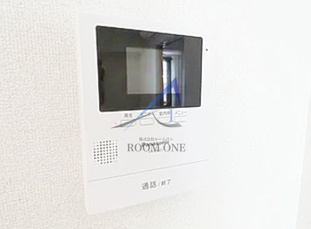 アマーレ・しもきたのセキュリティ|モニター付きインターホンです。