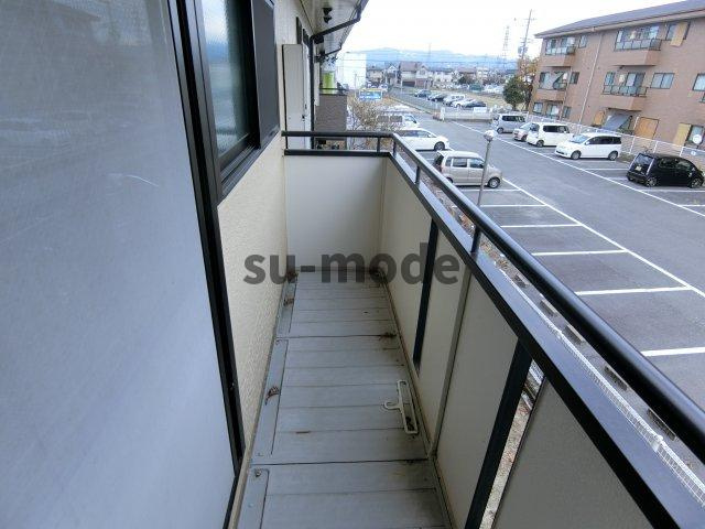 ハイムソレーユのバルコニー