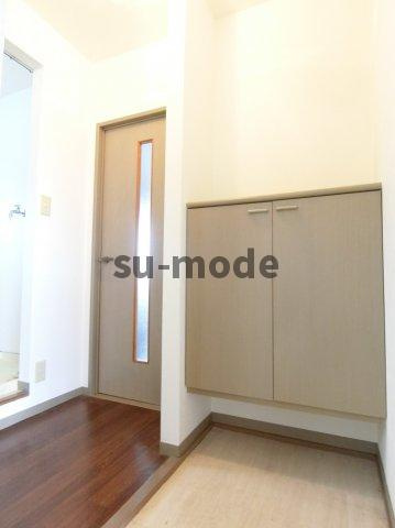 ハイムソレーユの玄関