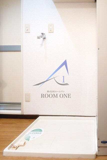 パールマンション白山の設備|洗濯機置き場です。