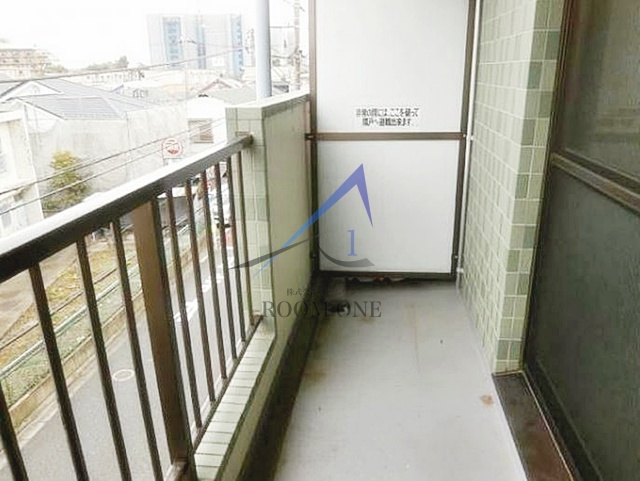 第8島田マンションのバルコニー|バルコニーです。