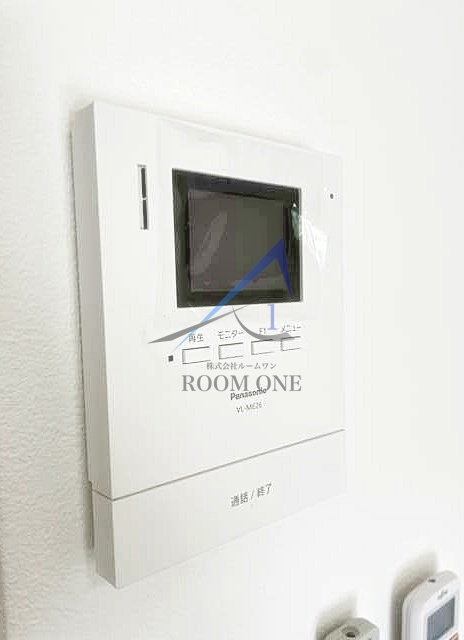 ネオハイシティ桜新町のセキュリティ|モニター付きインターホンです。