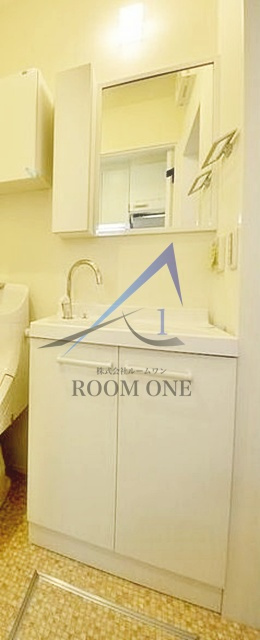 サニーサイド梅ヶ丘の洗面所|洗面台です。