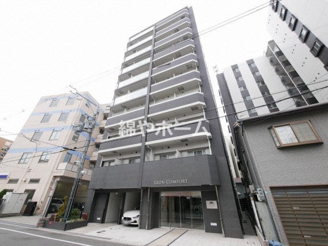 レオンコンフォート難波ミラージュの外観|外はこのようになっています