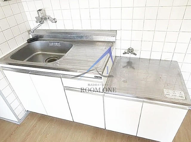 マンション二葉のキッチン|キッチンです。