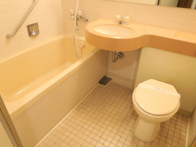 アポロフローラの浴室