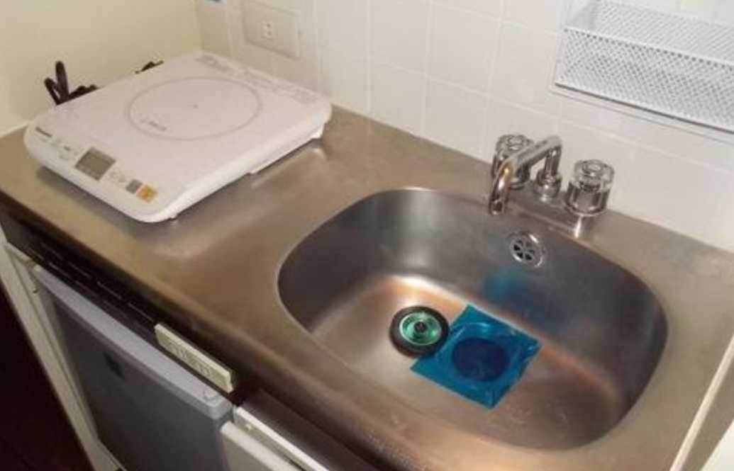 レジダンス・イン・三軒茶屋　敷金０　礼金０　冷蔵庫のキッチン