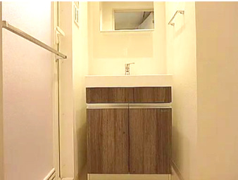 フェルクルールスクエア日暮里の独立洗面台