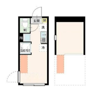 【間取り】 | SLSG荒川町屋 | 間取りです。