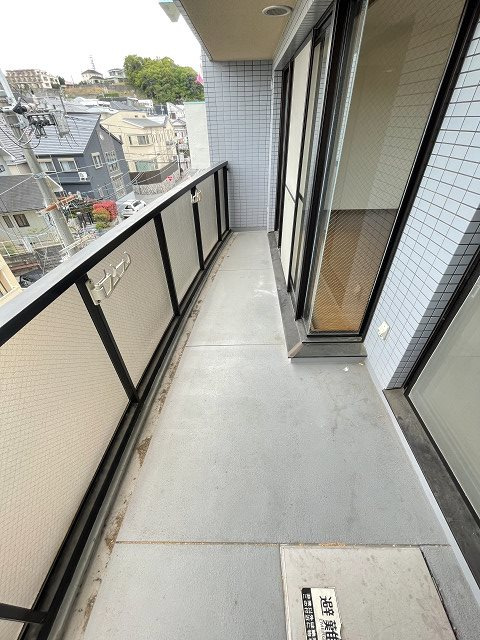 フォルム北夙川のバルコニー