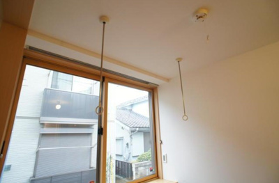 【設備】 | カサード関 | 雨の日に嬉しい室内物干しスペース