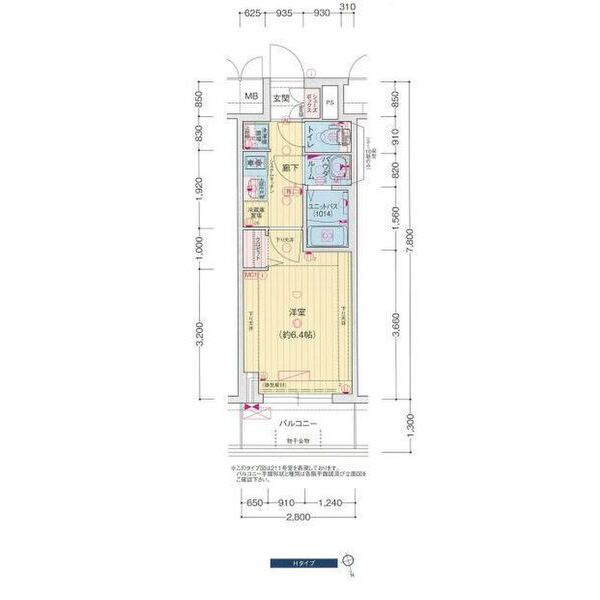 プレサンス広小路通今池の間取り