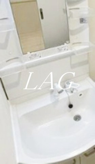 【独立洗面台】 | SLSG荒川町屋 | 独立洗面台です。（同シリーズ別物件参考写真です。）