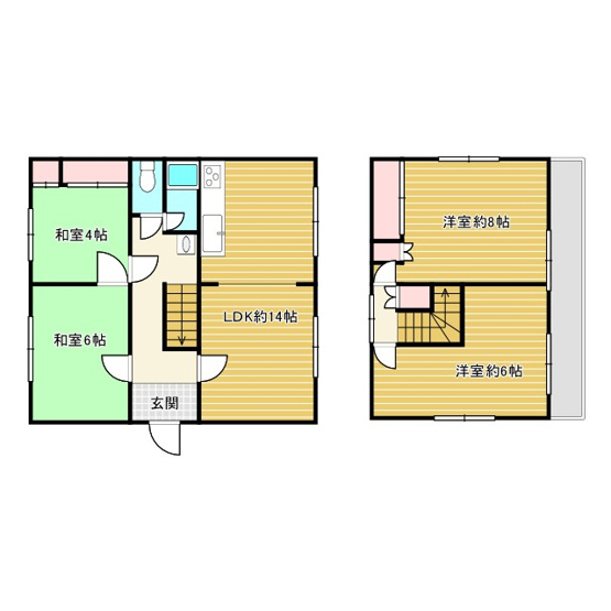 【間取り】 | ◆入間市森坂　中古戸建て◆