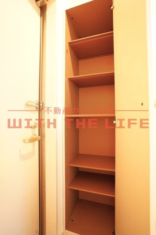 プライマリー久留米津福駅前【キャッシュバック対象物件】の収納|専用の収納スペースです