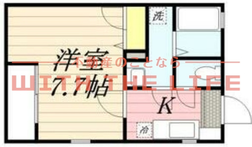 プライマリー久留米津福駅前【キャッシュバック対象物件】の間取り