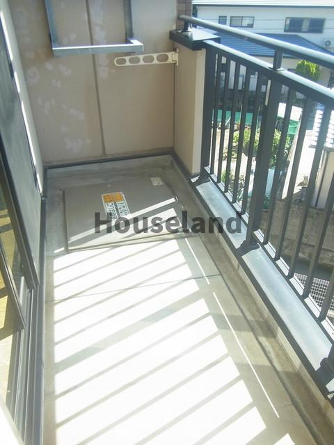 水原マンションⅢのバルコニー