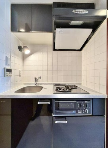 【キッチン】 | アクサス小竹向原 | 洗練されたスタイリッシュなデザイン性と使いやすさを備えた仕様。