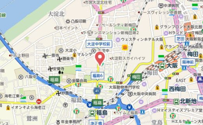 【地図】 | JMFレジデンス大阪福島