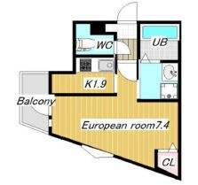 Ours Lavandeの間取り