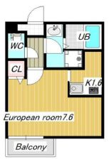 Ours Lavandeの間取り