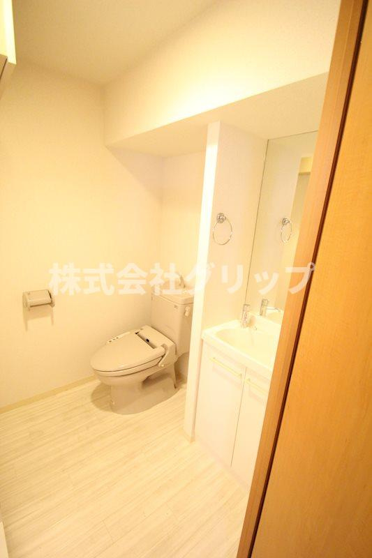 リクレイシア西横浜の洗面所