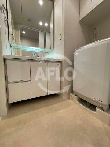 パークアクシス心斎橋の洗面所|パークアクシス心斎橋　洗面脱衣所