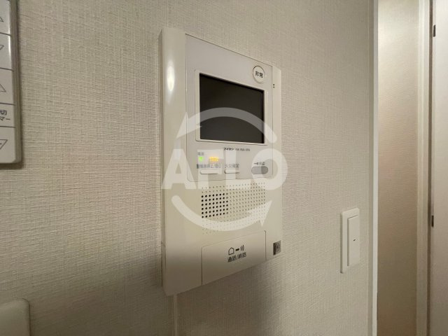パークアクシス心斎橋のセキュリティ|パークアクシス心斎橋　TVモニター付きインターホン