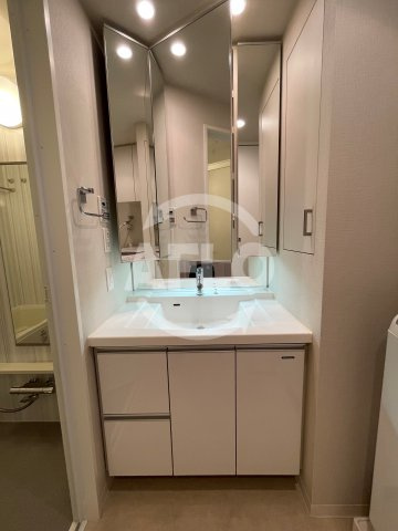 パークアクシス心斎橋の独立洗面台|パークアクシス心斎橋　独立洗面台