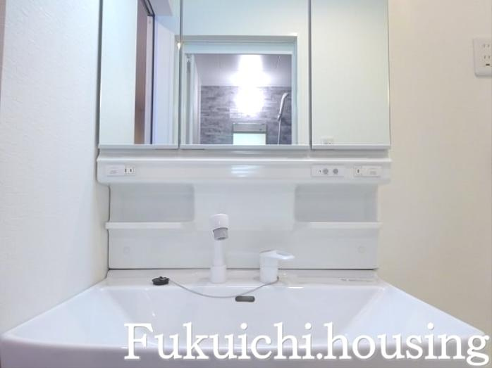 グランドール梶山の洗面所