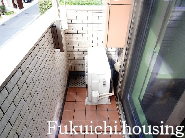 サニーコークのバルコニー