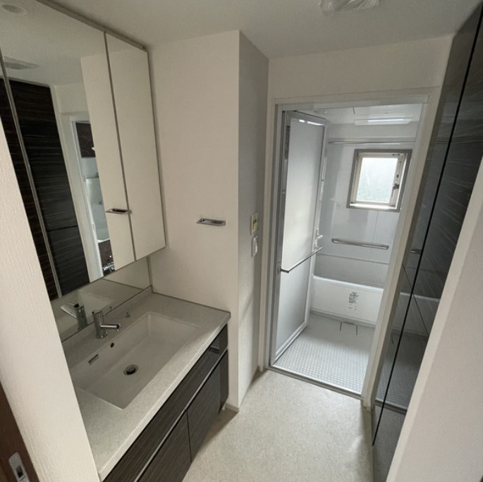 フロントコート両国の洗面所