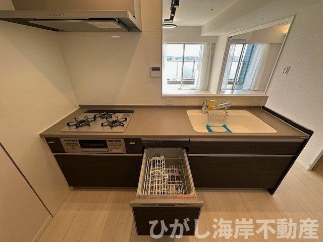 グリーンコート平塚コンサイトのキッチン|新規リフォーム完了！　食洗器付きシステムキッチン