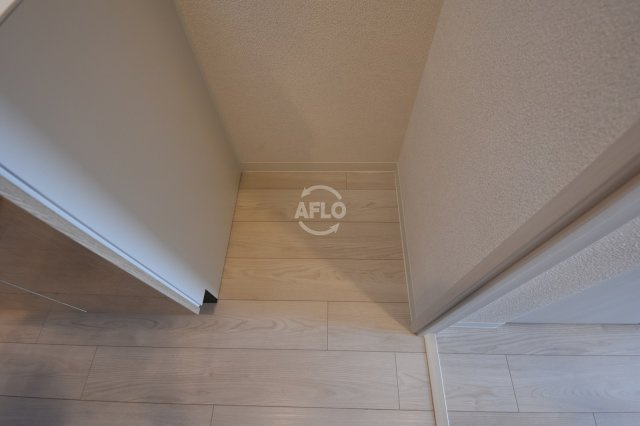 アドバンス大阪城北グレカーレの収納|アドバンス大阪城北グレカーレ　冷蔵庫置場