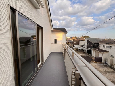 【バルコニー】 | GRAFARE尾張旭市平子町北全5棟【仲介手数料無料　城山小　旭中】 | 本日ご案内可能です！