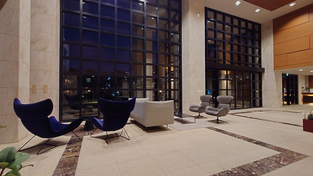 ＭＦＰＲ目黒タワーのエントランス|建物の内部です