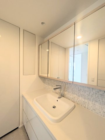 ローレルタワー ルネ浜松町の洗面所|使いやすい洗面所です