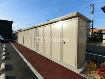 【その他共用部分】 | セピアⅢ | 外物置にはタイヤを収納できます。