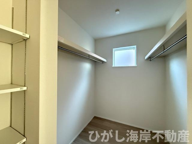 平塚市夕陽ケ丘　新築戸建　全２棟の収納|ウォークインクローゼット