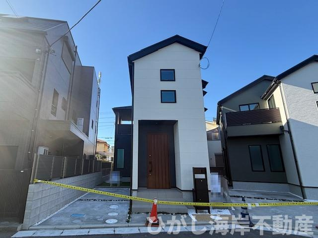 平塚市夕陽ケ丘　新築戸建　全２棟の外観|現地外観