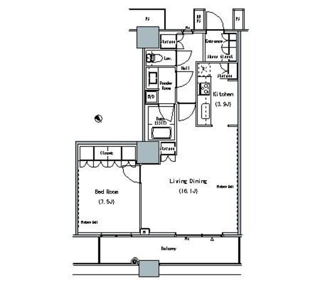 ＴＨＥ　ＴＯＫＹＯ　ＴＯＷＥＲＳ　ＭＩＤＴＯＷＥＲの間取り