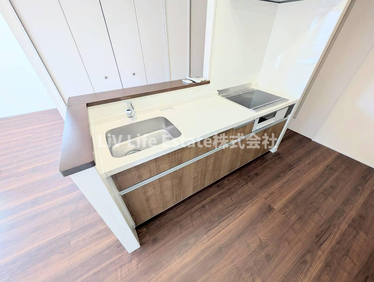 プルメリアオアシス（ＺＥＨ）のキッチン