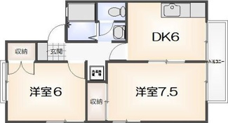 【間取り】 | セジュール南昭和