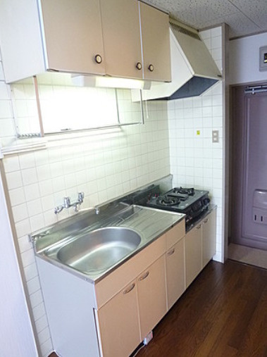 青柳ビルのキッチン|キッチンでお料理をお楽しみください