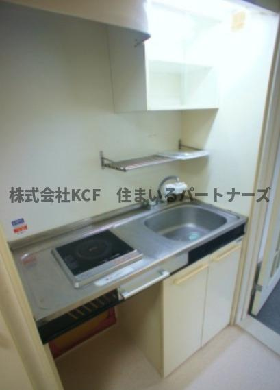 サンライズ21のキッチン|コンパクトなキッチンで掃除もラクラク