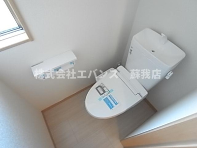 【トイレ】 | レスタシア星久喜 | 清潔感のあるトイレです