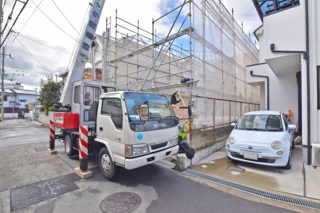 ハートフルタウン伊丹市千僧4丁目の外観|現地（2026年1月）撮影